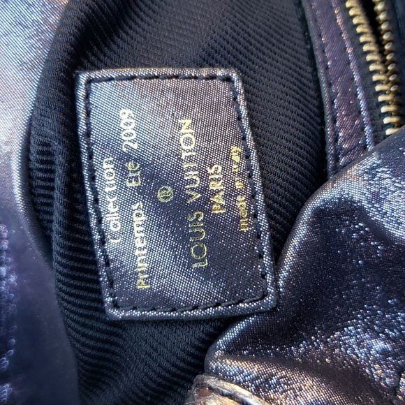 ULTRA RARE LOUIS VUITTON BAG Limited Edition Lurex Bluebird - Picture 8 of 13